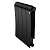 Радиатор биметаллический Royal Thermo Infinity 500 Noir Sable 4 секции (черный) с боковым подключением купить в интернет-магазине Азбука Сантехники