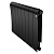 Радиатор биметаллический Royal Thermo Infinity 500 Noir Sable 8 секций (черный) с боковым подключением купить в интернет-магазине Азбука Сантехники