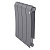 Радиатор биметаллический Royal Thermo Infinity 500 Silver Satin 4 секции (серебристый) с боковым подключением купить в интернет-магазине Азбука Сантехники