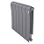 Радиатор биметаллический Royal Thermo Infinity 500 Silver Satin 6 секций (серебристый) с боковым подключением купить в интернет-магазине Азбука Сантехники