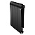 Радиатор биметаллический Royal Thermo Infinity V 500 Noir Sable 4 секции (черный) с нижним подключением купить в интернет-магазине Азбука Сантехники