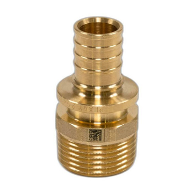 Переходник с наружной резьбой РЕХАУ Ø 50 мм × 1 1/4", DZR латунь (MX) купить в интернет-магазине Азбука Сантехники