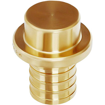 Заглушка для полимерных труб РЕХАУ Ø 16 мм, DZR латунь (MX) купить в интернет-магазине Азбука Сантехники