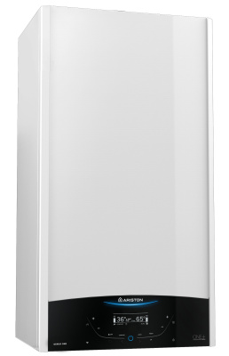 Котел конденсационный двухконтурный настенный Ariston GENUS ONE+ 24 с закрытой камерой сгорания, 24 кВт купить в интернет-магазине Азбука Сантехники